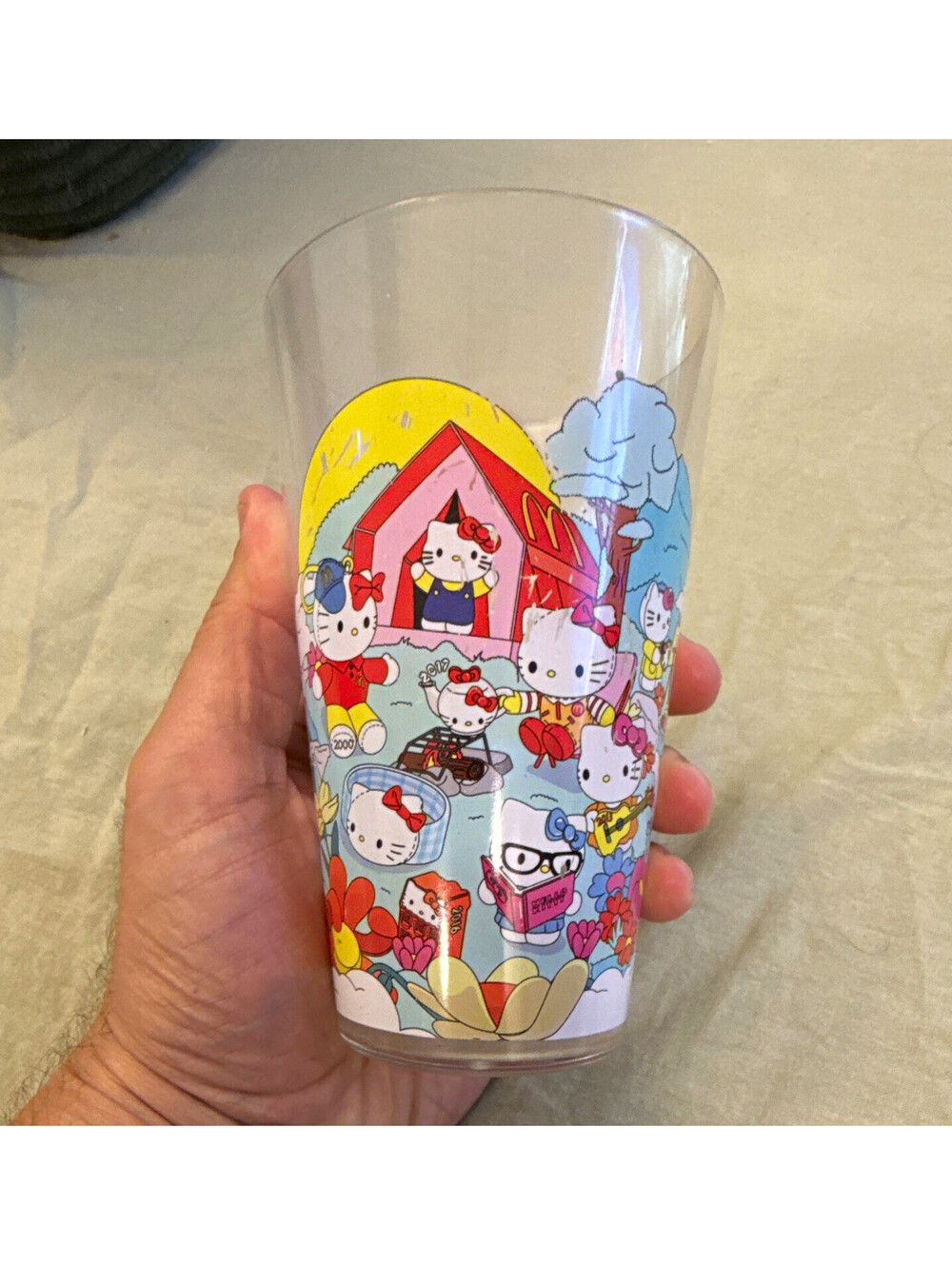 McDonald's 2024 Collector's Edition Cup Hello Kitty & Snoopy Happy Meal